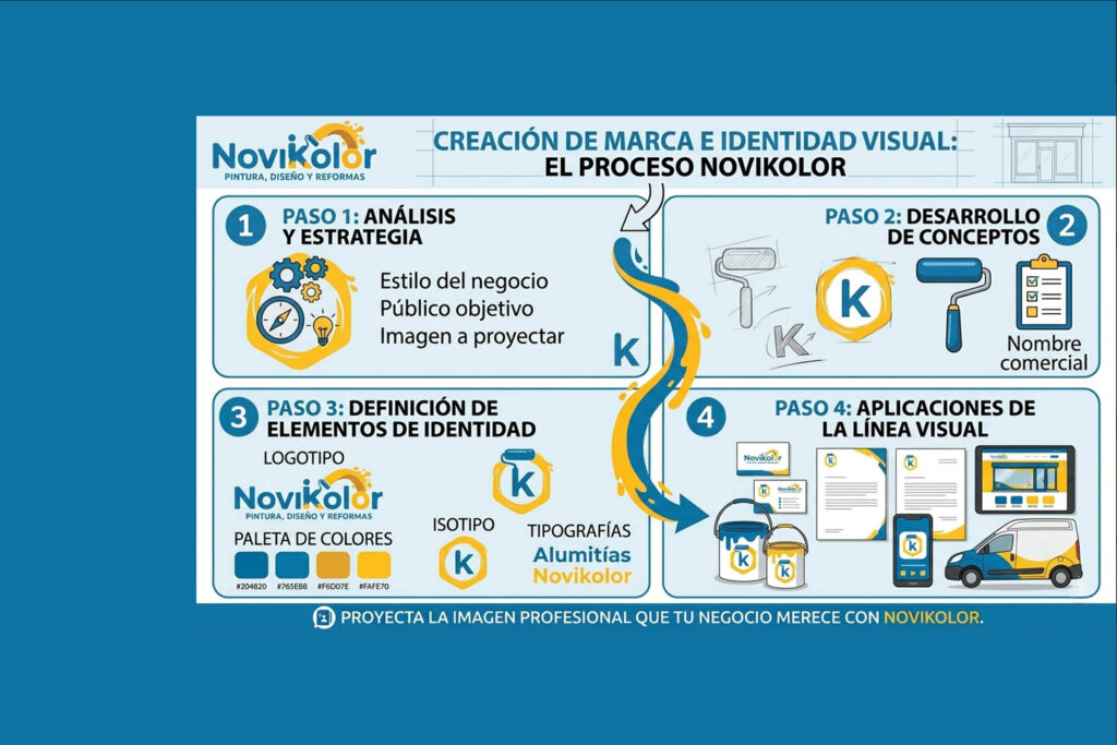 novikolor creacion marca identidad visual.para tu negocio